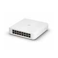 Ubiquiti UniFi Switch Lite 16 PoE, Layer 2, 16x GbE RJ45 Ports, 8x 802.3at PoE+ Ports, 45W PoE, Silent Operation, Wallmount Kit Include, - Image 1
