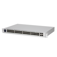 Ubiquiti UniFi 48-Port Managed Gigabit Layer2 & Layer3 Switch - 48x Gigabit Ethernet Ports, 4x SFP+ Ports - Touch Display - GEN2, - Image 5