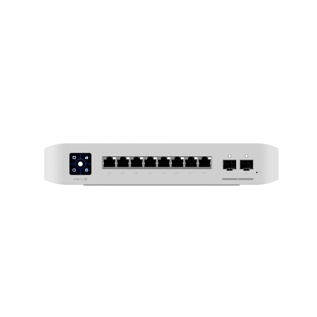 Ubiquiti UniFi Network, Switch, 8-Port, POE 120W, (6) GbE PoE+ Ports, (2) GbE PoE++ Ports, (2) 10G SFP+ Ports, Layer 3, Wall Mount, - Image 1
