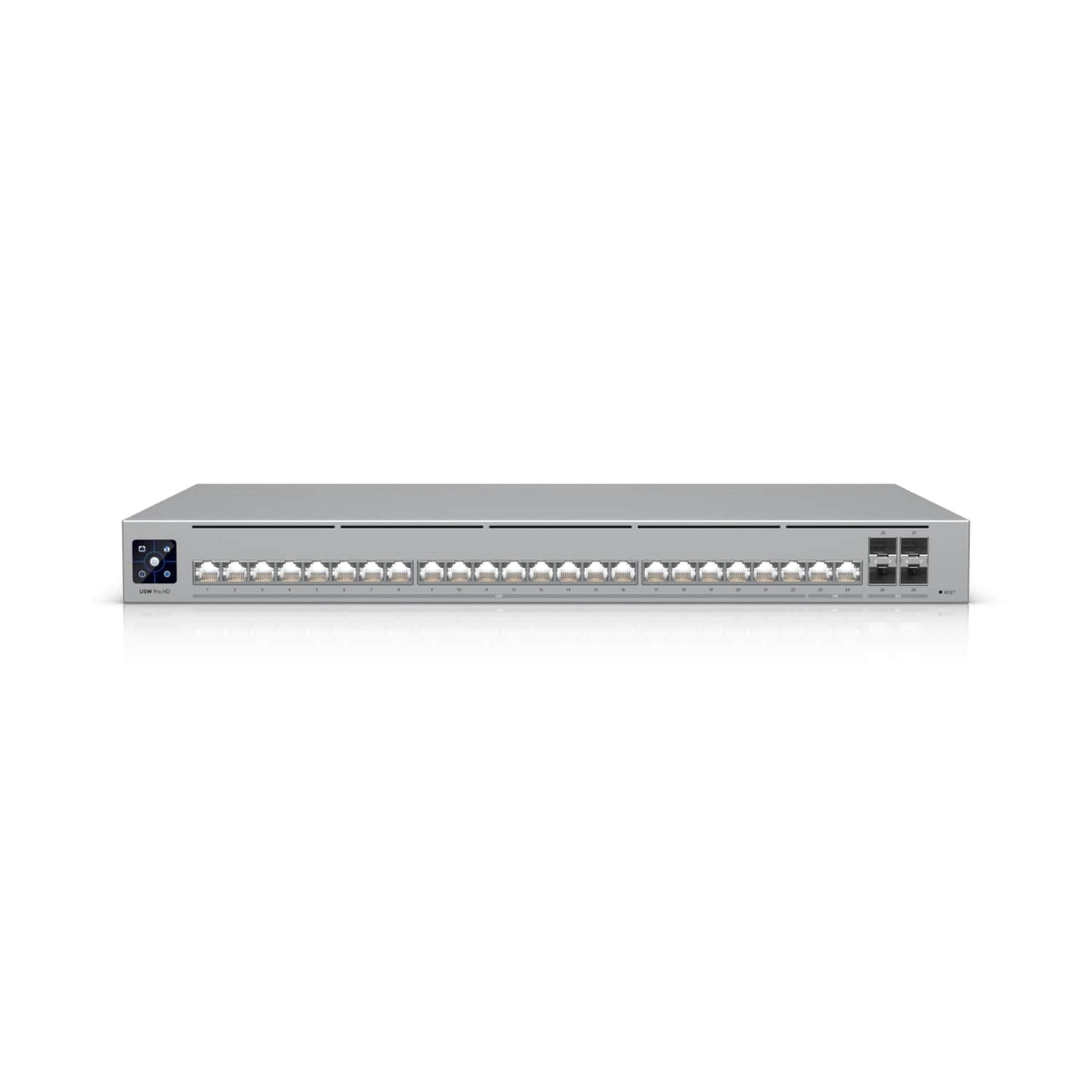 Ubiquiti Pro HD 24, Professional-grade, Layer 3 Etherlighting Switch,(2) 10 GbE, (22) 2.5 GbE, (4) 10G SFP+ Ports, - Image 1