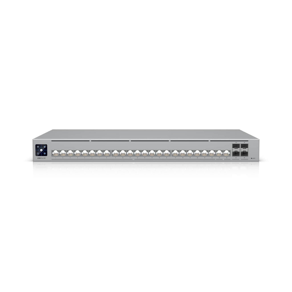 Ubiquiti Pro HD 24, Professional-grade, Layer 3 Etherlighting Switch,(2) 10 GbE, (22) 2.5 GbE, (4) 10G SFP+ Ports, - Image 1