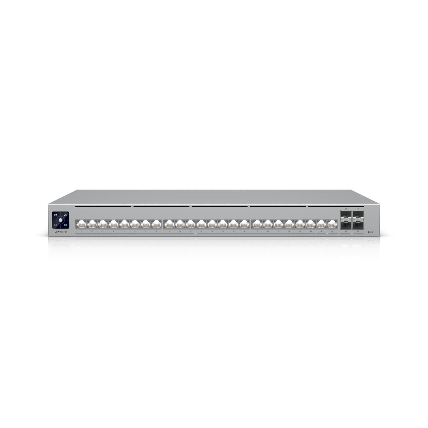 Ubiquiti Pro HD 24, Professional-grade, Layer 3 Etherlighting Switch,(2) 10 GbE, (22) 2.5 GbE, (4) 10G SFP+ Ports, - Image 1