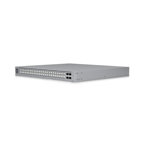 Ubiquiti UniFi Network, Switch, 48-Port,  POE 720W, (16) 2.5 GbE ports, 8 PoE+, 8 PoE++, (4) 10G SFP+ Ports,  Layer3,  Rack Mount,