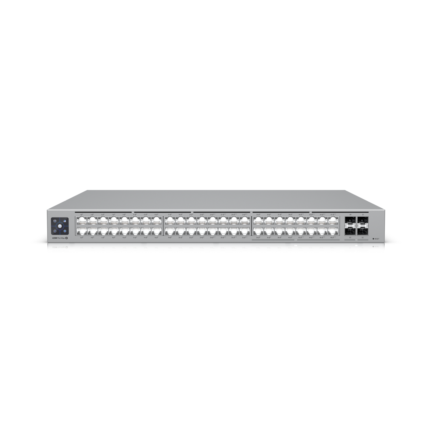 Ubiquiti UniFi Network, Switch, 48-Port,  POE 720W, (16) 2.5 GbE ports, 8 PoE+, 8 PoE++, (4) 10G SFP+ Ports,  Layer3,  Rack Mount, - Image 5