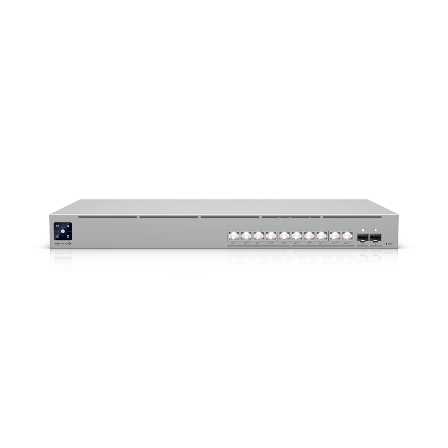 Ubiquiti Pro XG 10 PoE, 1U,Professional-grade 10-port, Layer 3 Etherlighting PoE+++ Switch,(10) 10 GbE and (2) 10G SFP+ Ports, - Image 1