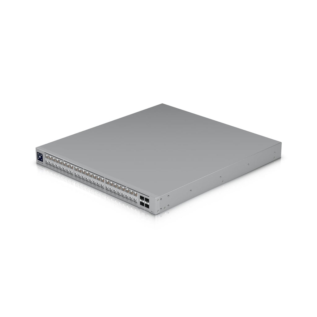 Ubiquiti Pro XG 48 PoE, Professional-grade, 48-port Layer 3 Etherlighting, PoE+++ Switch, (32) 10 GbE, (16) 2.5 GbE PoE, (4) 25G SFP28 Ports - Image 2
