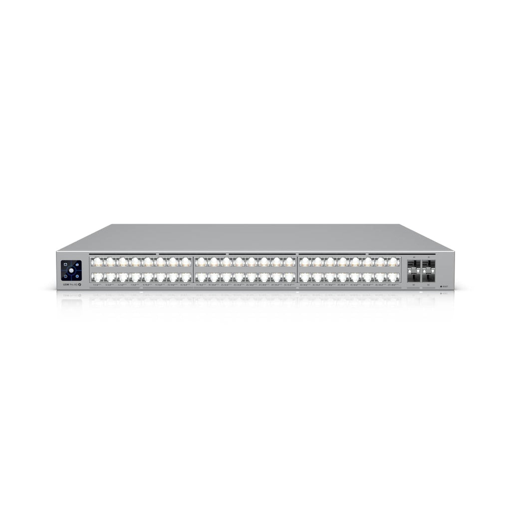Ubiquiti Pro XG 48 PoE, Professional-grade, 48-port Layer 3 Etherlighting, PoE+++ Switch, (32) 10 GbE, (16) 2.5 GbE PoE, (4) 25G SFP28 Ports - Image 1