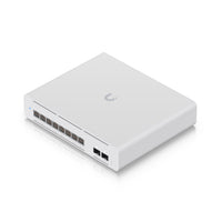 Ubiquiti Pro XG 8 PoE, Compact Desktop/Wall-mountable, Professional-grade 8-port, Layer 3 Etherlighting  PoE++ Switch With (8) 10 GbE, (2) 10G SFP+ - Image 2