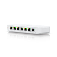 Ubiquiti Ultra 42W, Compact Layer 2, 8-port GbE PoE Switch, Versatile Mounting Options, 7 PoE/PoE+ No Power Supply, PoE++ Input, - Image 1