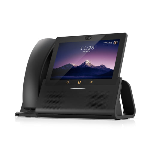 * EOL *  Ubiquiti UniFi Talk Phone Touch Max, Black, Premium Desktop Smartphone,7 Touch Display,PoE+ In,Bluetooth,5V, 3A USB type C - Image 2