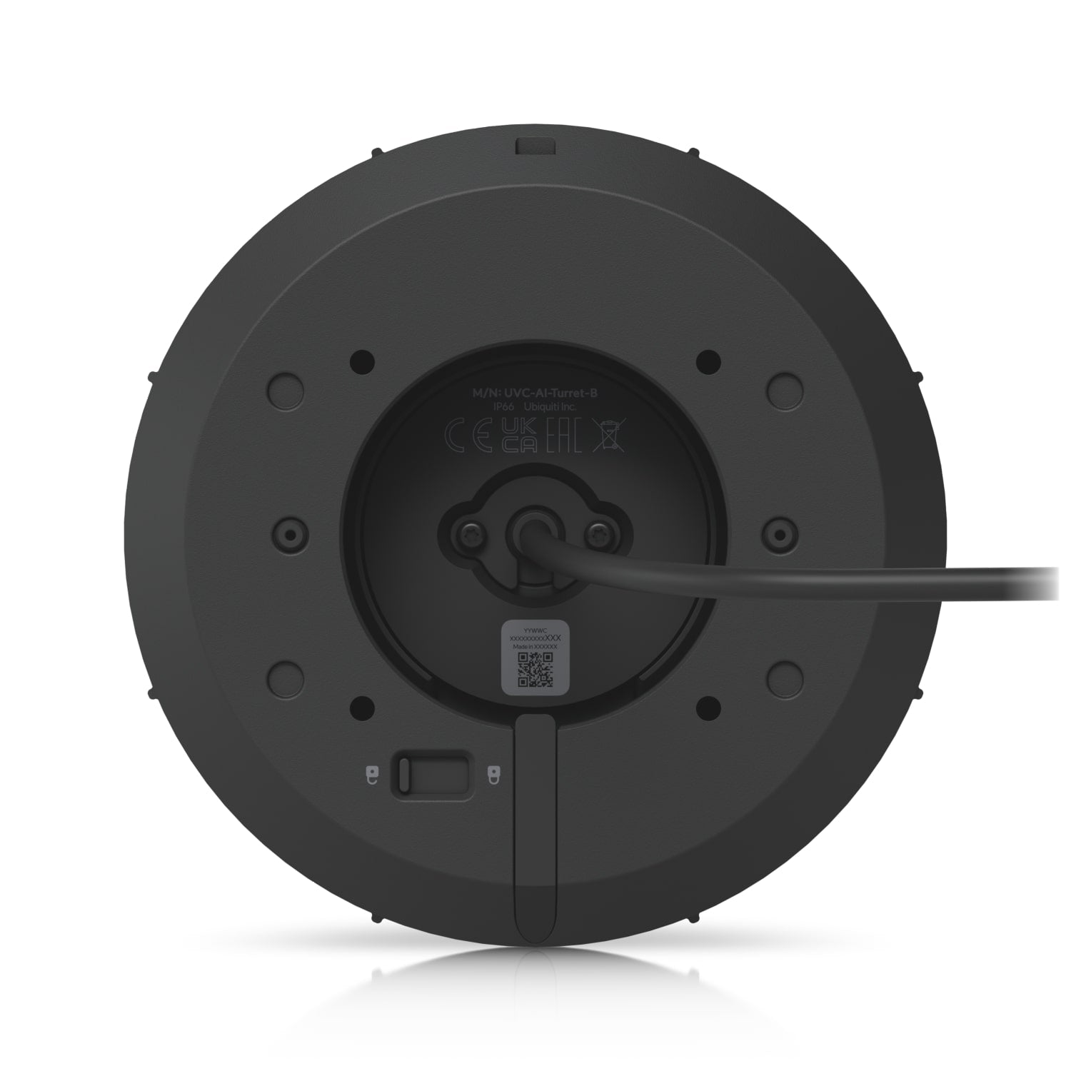 Ubiquiti AI Turret, Black, All-weather,Vandal-proof 4K PoE+ Turret Camera, Enhanced AI Capabilities & IR, Visible LEDs for Night Vision - Image 4