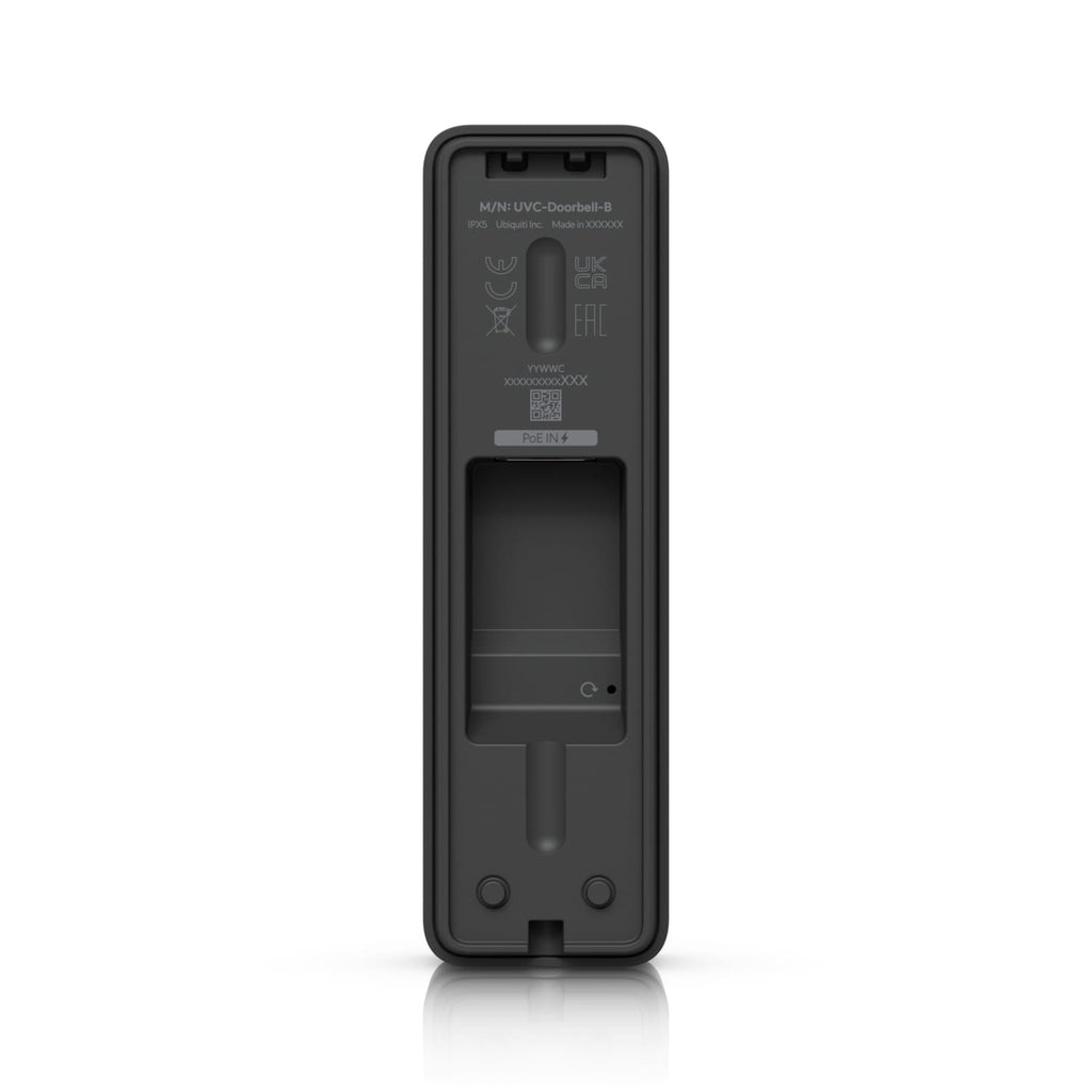 Ubiquiti Doorbell Lite,Black,5MP Compact PoE Video,Power Via PoE, Two-Way Audio, Versatile Mounting Options, Max Power 8W, Voltage 37—57V DC, IPX5 - Image 3