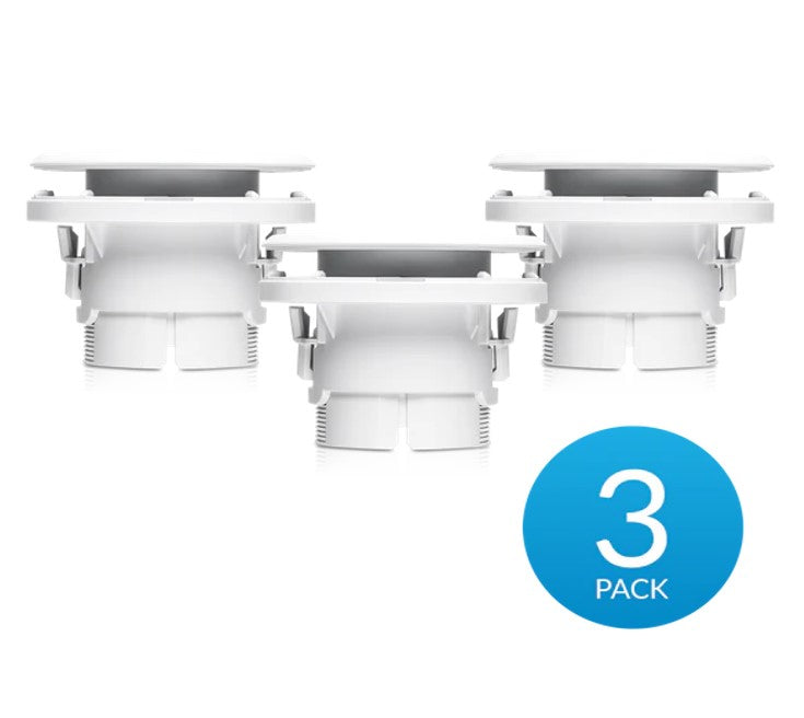 Ubiquiti UVC-G3-FLEX Camera Ceiling Mount Accessory, 3-pack, Compatible with G3 Flex &  G5 Flex - Image 1