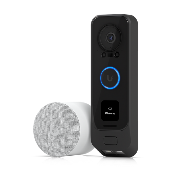EOL - Last Stock - Ubiquiti UniFi Protect G4 Doorbell Pro PoE Kit,5MP CMOS Camera,Night Mode IR Up To 20ft,PoE Power, Incl PoE Chime,WeatherProof IPX4