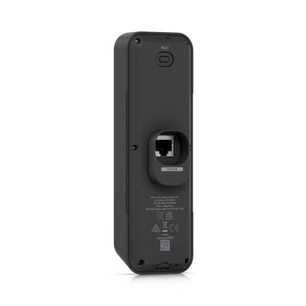 EOL - Last Stock - Ubiquiti UniFi Protect G4 Doorbell Pro PoE Kit,5MP CMOS Camera,Night Mode IR Up To 20ft,PoE Power, Incl PoE Chime,WeatherProof IPX4