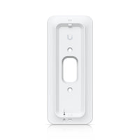 Ubiquiti G4 Doorbell Pro PoE Gang Box Mount, White,Secure, Flat/ 25° Angled Wedge Angled Mounting Plate, Compatible NHU-UVC-G4-DBELL-POE - Image 1