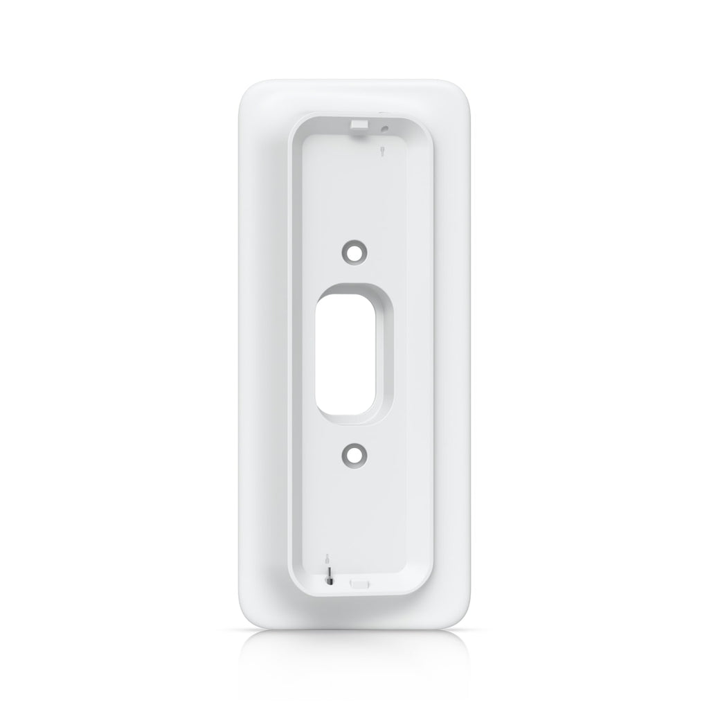 Ubiquiti G4 Doorbell Pro PoE Gang Box Mount, White,Secure, Flat/ 25° Angled Wedge Angled Mounting Plate, Compatible NHU-UVC-G4-DBELL-POE - Image 2