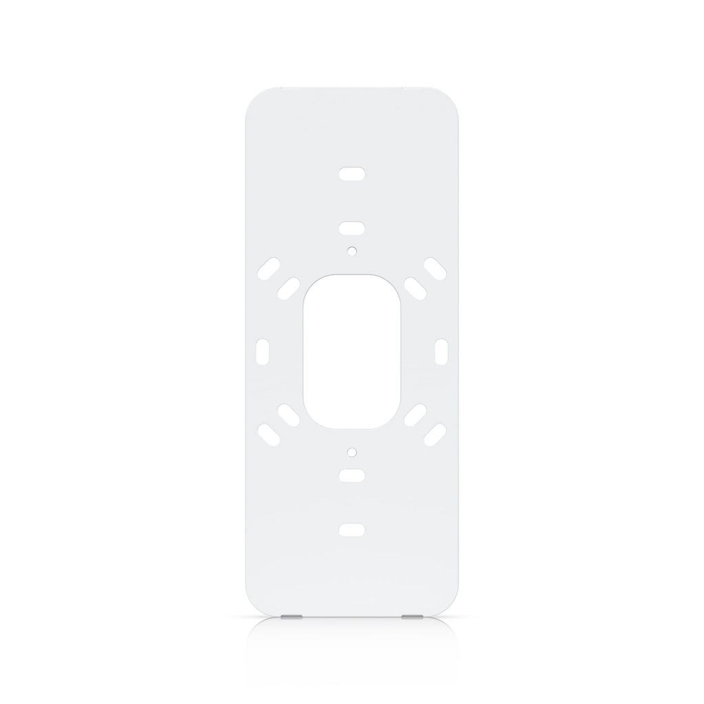 Ubiquiti G4 Doorbell Pro PoE Gang Box Mount, White,Secure, Flat/ 25° Angled Wedge Angled Mounting Plate, Compatible NHU-UVC-G4-DBELL-POE - Image 3