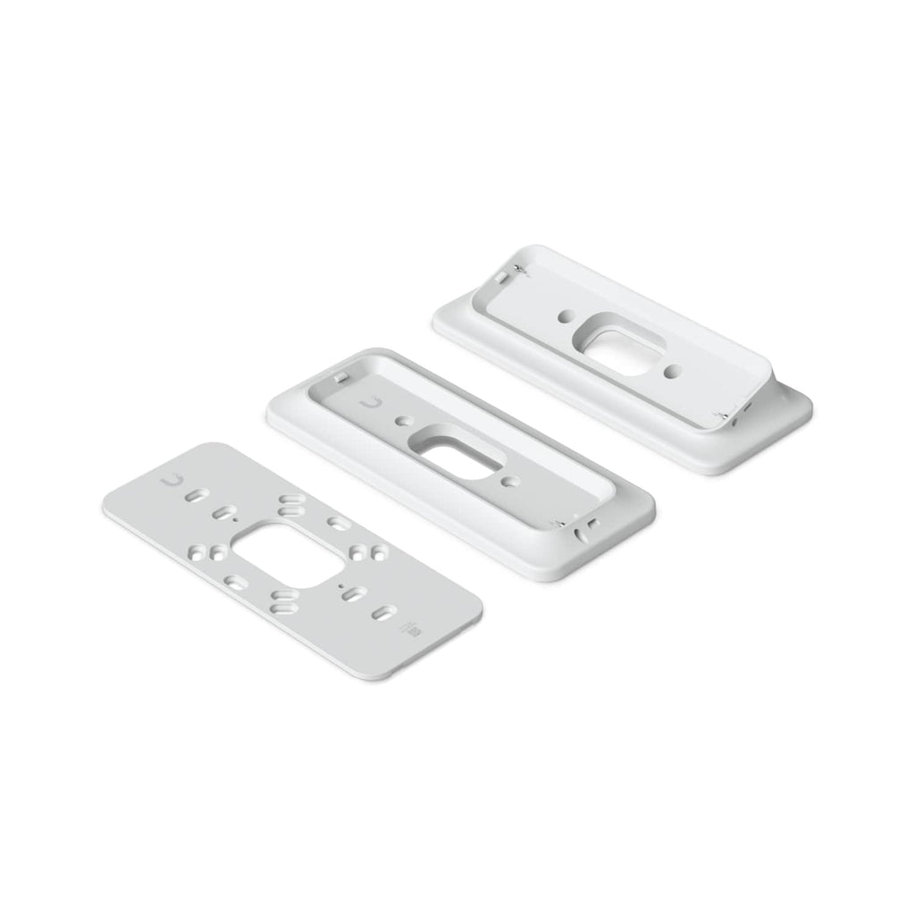 Ubiquiti G4 Doorbell Pro PoE Gang Box Mount, White,Secure, Flat/ 25° Angled Wedge Angled Mounting Plate, Compatible NHU-UVC-G4-DBELL-POE - Image 4