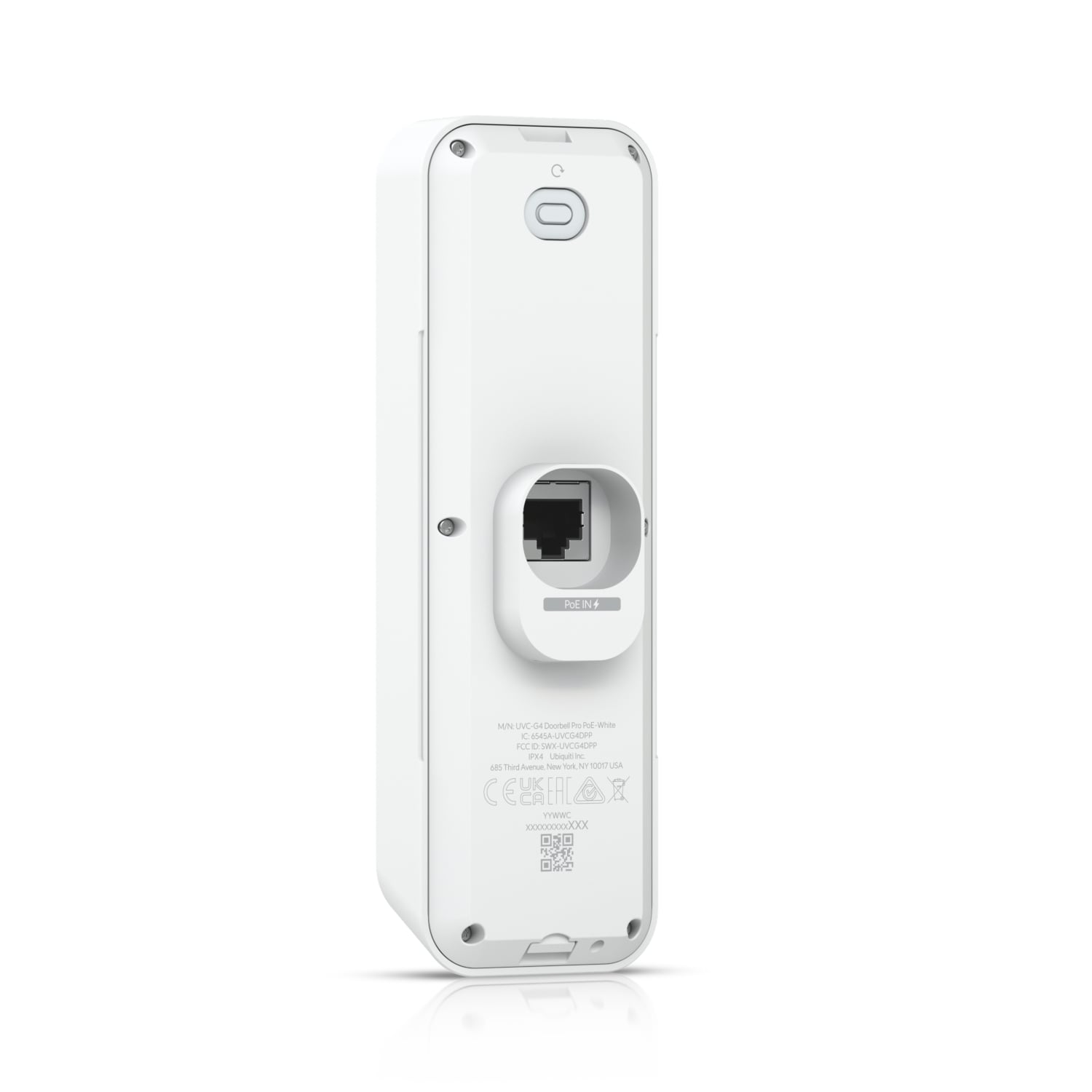 EOL - Last Stock - Ubiquiti UniFi Protect G4 Doorbell Pro PoE Kit-White, 5MP CMOS Camera,Night Mode IR Up To 20ft,PoE Power, Includes PoE Chime, IPX4 - Image 2