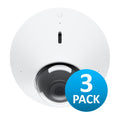 Ubiquiti UniFi Protect Dome Camera UVC-G4-DOME 3 Pack, 4MP, Vandal-Resistant (IK08), Weatherproof (IPx4), Integrated IR LEDS, Metal Housing, 2 Yr Warr - Image 1