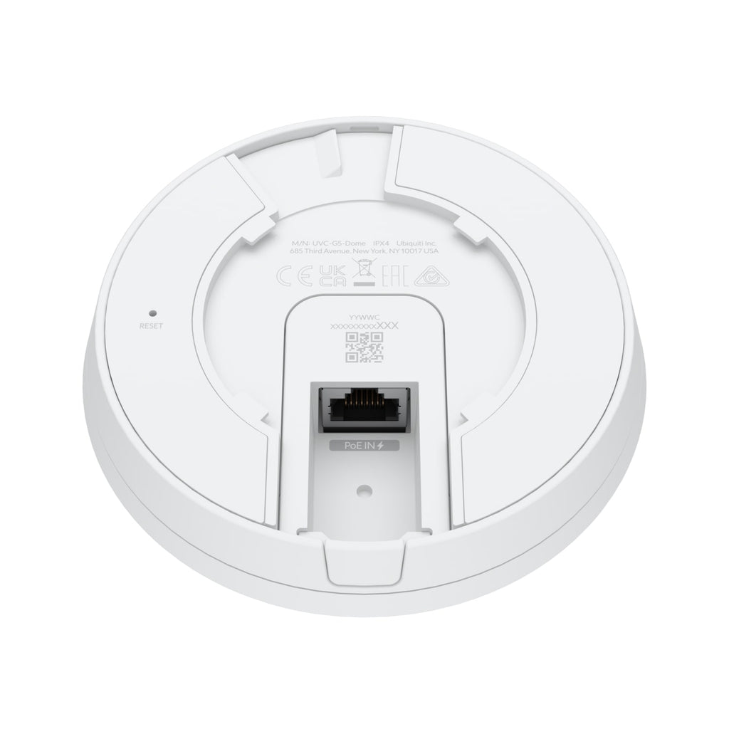 Ubiquit UniFi Protect Cam Dome Camera G5 3-Pack, 2K HD PoE Ceiling Camera, Polycarbonate Housing, Partial Outdoor, Vandal resistant - Image 4
