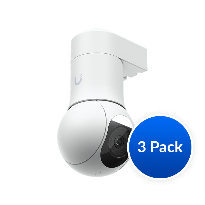 EOL-Ubiquiti UniFi Protect G5 PTZ Camera,3 Pack - OEM White, Compact, Weatherproof 2K HD, IP66, Remote Pan-tilt-zoom Control,Automatic Person Tracking - Image 1
