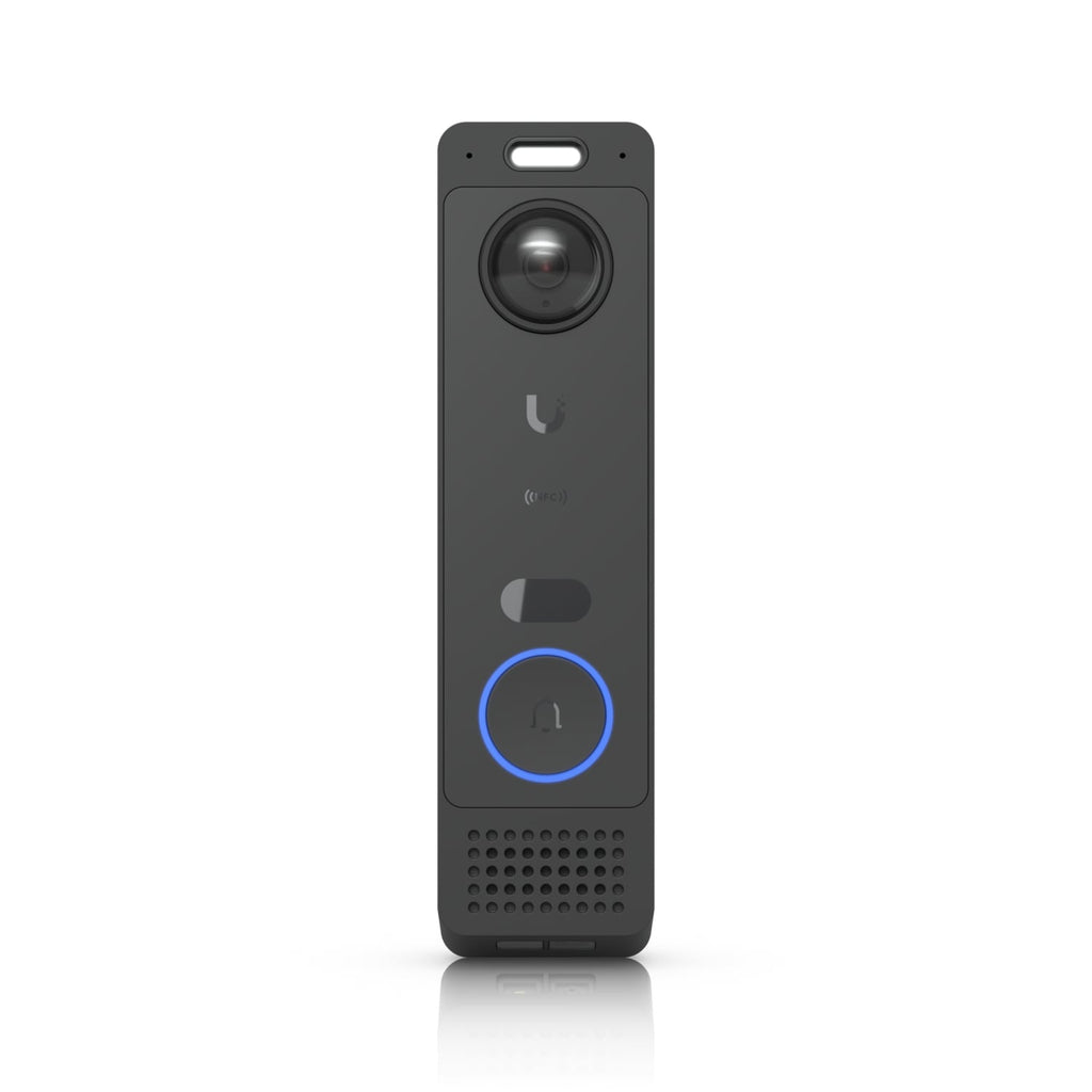 Ubiquiti G6 Entry, All-Weather, PoE+ Doorbell, Enhanced AI Detections, Two-Way Audio, Secondary Package Camera, Integrated Access Reader Capabilities. - Image 1