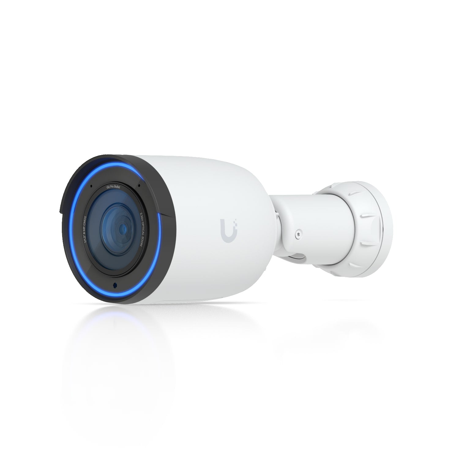 Ubiquiti G6 Pro Bullet, White All-Weather 4K PoE+ Camera, Multi-TOPS AI Engine, 2.36x Optical Zoom, Large 1/1.2"CMOS Sensor,Long-Range IR Night Vision - Image 1