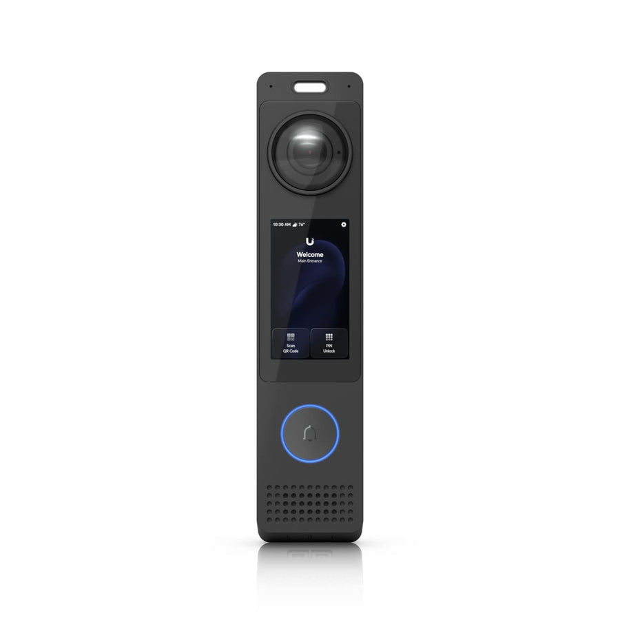 Ubiquiti G6 Pro Entry, An Intelligent Door Entry System, UniFi Protect, UniFi Access Integration, 12MP Cam, Two-Way Audio, 3" Touch Display.