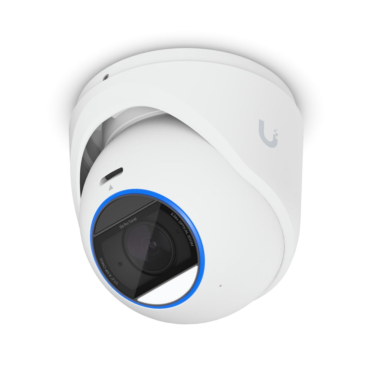 Ubiquiti  G6 Pro Turret, White, All-Weather Tamper-Resistant 4K PoE+Cam, AI Engine, 2.36x Optic Zoom,1/1.2"CMOS, Light Clarity,L-Range IR Night Vision - Image 5