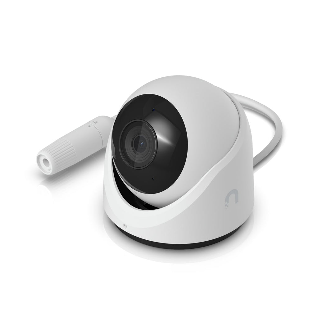 Ubiquiti G6 Turret White,All-weather,Tamper-resistant 4K PoE Camera,A 1/1.8" 8MP Image Sensor,Multi-TOPs AI Engine, 3-axis Manual Adjustment - Image 2