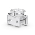 Ubiquiti Wave AP Micro Mount， Corrosion-resistant Pole Mount, Supports Up to Four Wave AP Micros, Full 360° Broadcasting, - Image 1