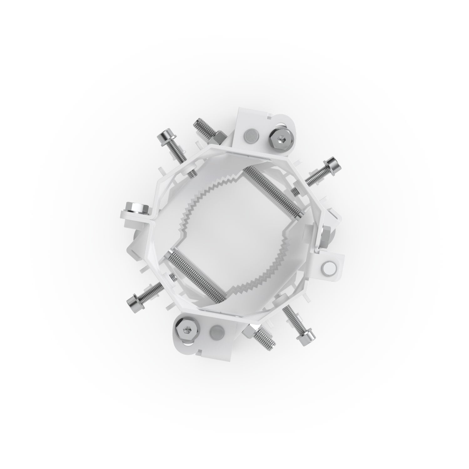 Ubiquiti Wave AP Micro Mount， Corrosion-resistant Pole Mount, Supports Up to Four Wave AP Micros, Full 360° Broadcasting, - Image 2