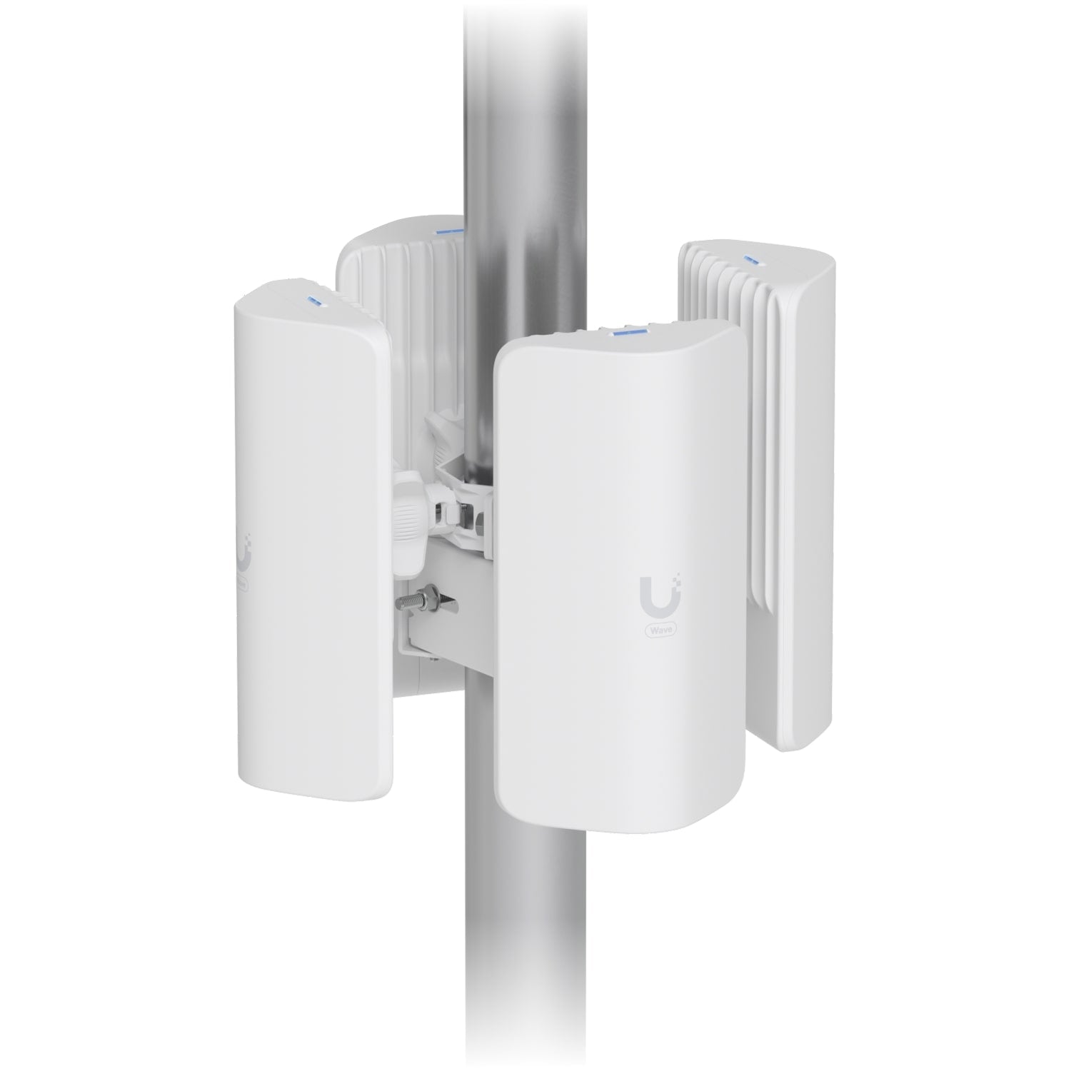 Ubiquiti Wave AP Micro Mount， Corrosion-resistant Pole Mount, Supports Up to Four Wave AP Micros, Full 360° Broadcasting, - Image 4