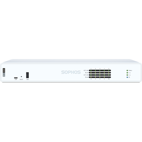 Sophos XGS 118 Security Firewall Appliance, Desktop, FW 15.5G, TP 3.25G, VPN 13G, 6x2.5GbE, 1xSFP. - Image 1