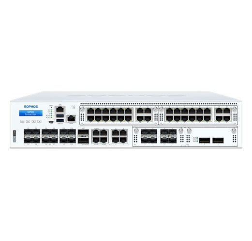 Sophos XGS 8500 Security Firewall Appliance, Rack 2U, FW 190G, TP 92.5G, VPN 141G, 8x1GbE, 12x10Gb SFP+, 2xQSFP28. - Image 5