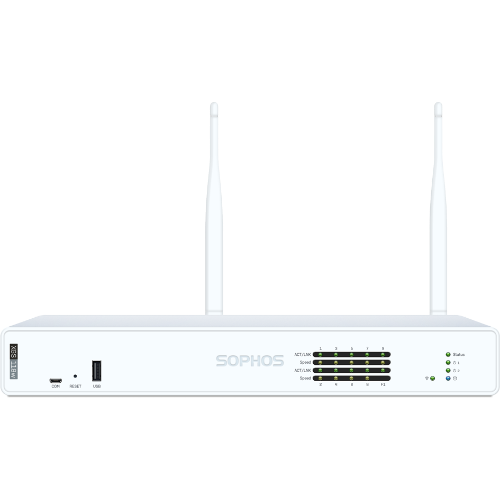 Sophos XGS 118w Security Firewall Appliance, Desktop, Wi-Fi 6, FW 15.5G, TP 3.25G, VPN 13G, 6x2.5GbE, 1xSFP. - Image 1