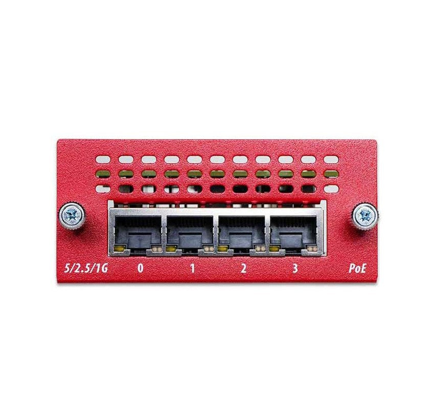 WatchGuard Firebox M 3rd Gen Multispeed PoE+ Module - Image 1