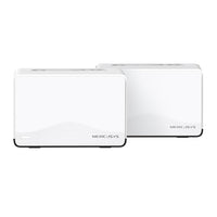 Mercusys Halo H27BE(2-pack) BE3600 Whole Home Mesh Wi-Fi 7 System, 688 Mbps at 2.4 GHz, 2880 Mbps at 5 GHz, MLO, 4096-QAM, OFDMA, EHT160 on 5GHz - Image 1
