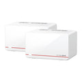 Mercusys Halo H37BE(2-pack) BE6500 Whole Home Mesh Wi-Fi 7 System,  688 Mbps at 2.4 GHz, 5760 Mbps at 5 GHz,, MLO, 4096-QAM, OFDMA, EHT160 on 5GHz - Image 1