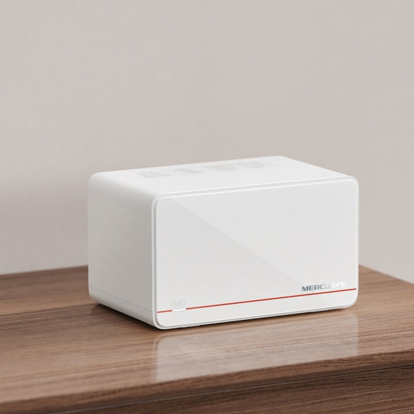 Mercusys Halo H37BE(2-pack) BE6500 Whole Home Mesh Wi-Fi 7 System,  688 Mbps at 2.4 GHz, 5760 Mbps at 5 GHz,, MLO, 4096-QAM, OFDMA, EHT160 on 5GHz - Image 3