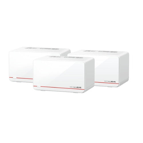 Mercusys Halo H47BE(2-pack) BE9300 Whole Home Mesh Wi-Fi 7 System, 9214 Mbps Tri-Band, Up to 550m² (WIFI7) - Image 2