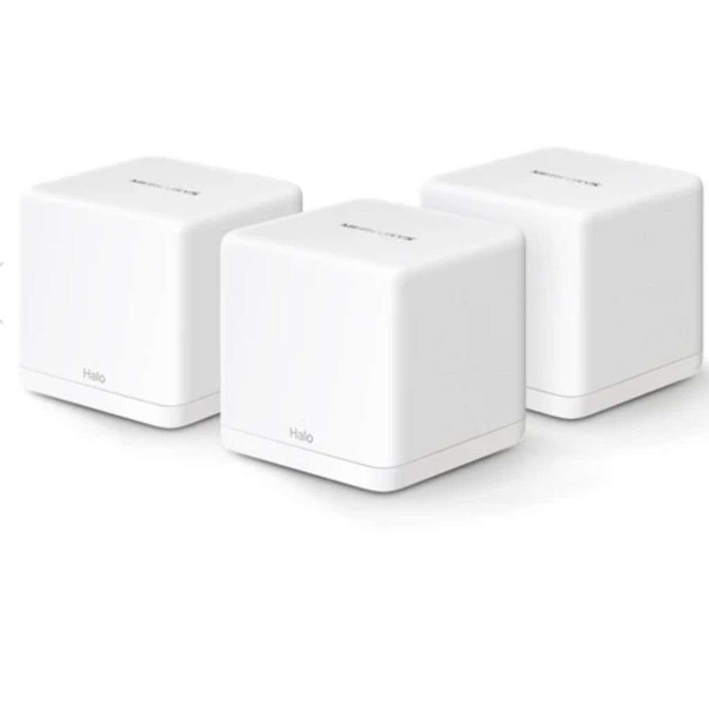 Mercusys Halo H60X(3-pack) AX1500 Whole Home Mesh Wi-Fi 6 System, 300 Mbps at 2.4 GHz + 1201 Mbps at 5 GHz, QoS, IPTV, IPv6, MU-MIMO, Beamforming, Sma - Image 2