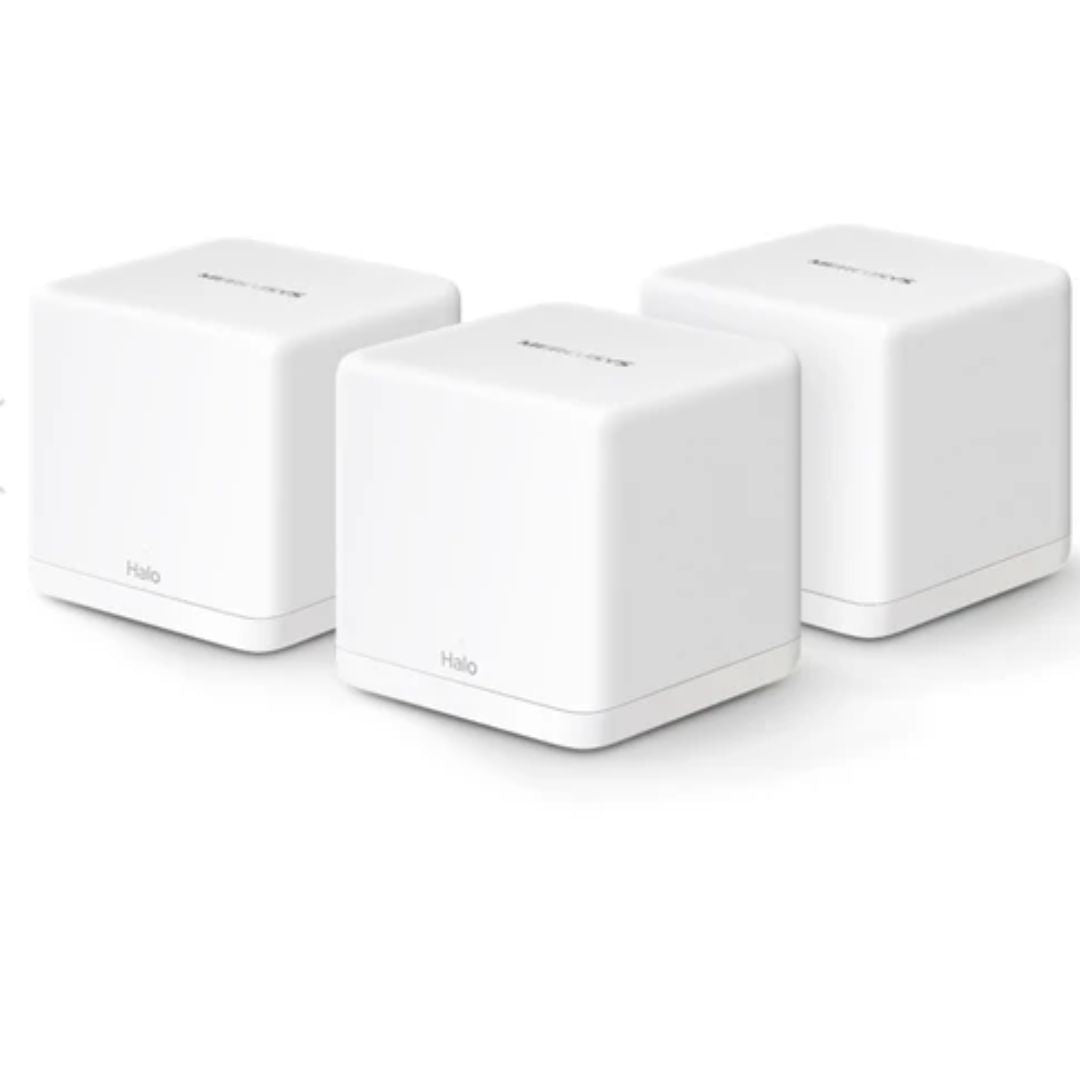 Mercusys Halo H60X(3-pack) AX1500 Whole Home Mesh Wi-Fi 6 System, 300 Mbps at 2.4 GHz + 1201 Mbps at 5 GHz, QoS, IPTV, IPv6, MU-MIMO, Beamforming, Sma - Image 2