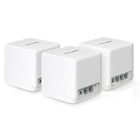 Mercusys Halo H60X(3-pack) AX1500 Whole Home Mesh Wi-Fi 6 System, 300 Mbps at 2.4 GHz + 1201 Mbps at 5 GHz, QoS, IPTV, IPv6, MU-MIMO, Beamforming, Sma - Image 3