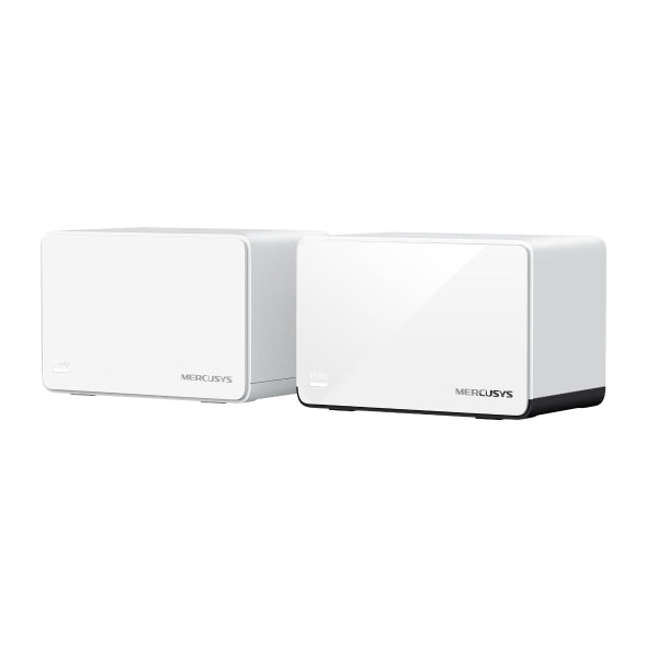 Mercusys Halo H85X(2-pack) AX3000 Whole Home Mesh Wi-Fi 6 System, 574 Mbps at 2.4 GHz, 2402 Mbps at 5 GHz - Image 1