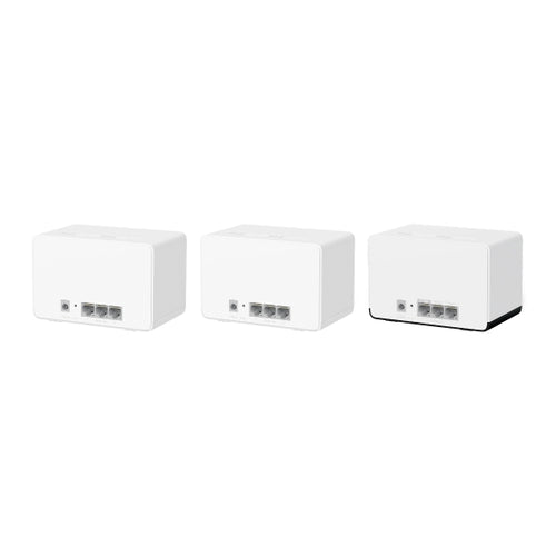 (E)Mercusys Halo H85X(3-pack) AX3000 Whole Home Mesh WiFi 6 System,  574 Mbps at 2.4 GHz, 2402 Mbps at 5 GHz - Image 2