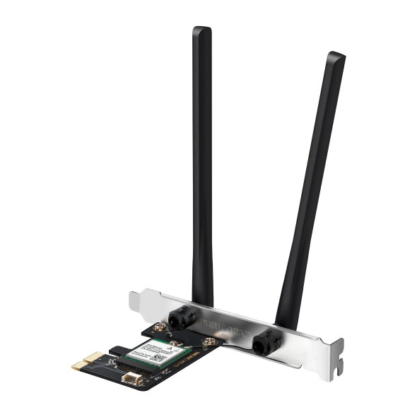 Mercusys MA80XE AX3000 Wi-Fi 6 Bluetooth 5.2 PCIe Adapter, 2402Mbps @5 GHz, 574Mbps @2.4GHz - Image 1