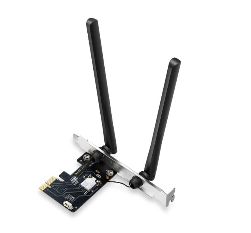 Mercusys MA86XE AXE5400 Wi-Fi 6E Bluetooth 5.2 PCIe Adapter, 2402Mbps @6GHz,2402Mbps @5GHz, 574Mbps@2.4GHz - Image 1